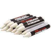 Crayons blancs semi-permanents pour marquage des pneus - Steelman 00063