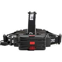 Slim Profile Motion Activated Headlamp, LED, 280 Lumens, 9 Hrs. Run Time, Rechargeable Batteries - Steelman 60720