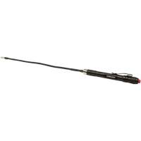 12" Flexible Neck Pen Light with Pocket Clip, LED, 10 Lumens, Aluminum Body, AAA Batteries, Included - Steelman 95887