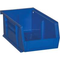 Bacs Hook-On Bins, 4" la x 3" H x 7" p, Bleu, Capacit&eacute; 10 lb - Durham Manufacturing PB30220-52