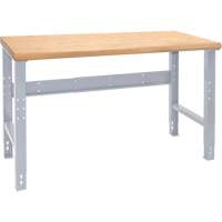 Industrial Modular Workbench, Top & Legs Only, 1000 lbs. Cap., 60" W x 36" D - KLETON 