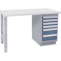 Industrial Duty Workbench, 30" W x 72" D x 34" H, 1000 lbs. Capacity - KLETON 