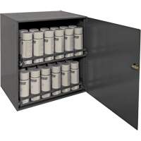 Armoire de rangement pour contenants a&eacute;rosol, Acier, 21-7/8" h x 15-15/16" la x 20-5/16" P, Gris - Durham Manufacturing 300-95