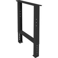Industrial Duty Leg for Workbench, Steel, 24" D x 34" H, Single - KLETON 