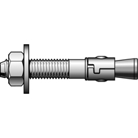Stainless Steel Power Stud Wedge Anchors, Stainless Steel, 5/8" x 4-1/2" - Powers 07332-PWR
