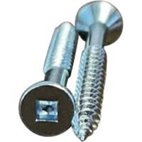 Vis plate SOC pour bois, #10 x 2" lo, Zingu&eacute; - Fasteners & Fittings Inc. 159629