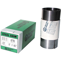 Shim Stock Rolls & Sheets, 0.001" Thickness, Steel - Precision Brand 16130