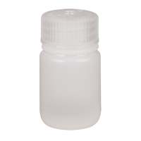 Wide-Mouth Bottles, Round, 1 oz., Plastic - Nalgene 562104-0001