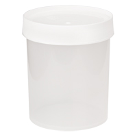 Bocaux &agrave; c&ocirc;t&eacute;s droits - Nalgene 2118-0032