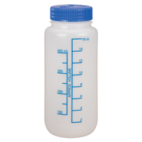 Wide-Mouth Bottles, Round, 16 oz., Plastic - Nalgene 552104-0016