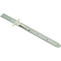 R&egrave;gle de poche, 6" lo, Acier, Graduations de 1/64" (1 mm) - Mitutoyo 950-300