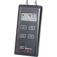 Manometer, Digital, 0 - 200 in. w.c/0 - 50 kPa - Dwyer 477AV-3