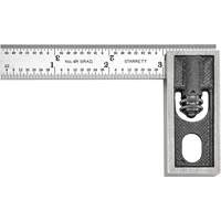 EQUERRE DOUBLE, 4" A/REGLE GRAD.SEUL. - Starrett 13A