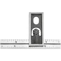 EQUERRE DOUBLE, 4" A/REGLE GRAD.SEUL. - Starrett 13A