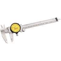 Dial Caliper, 0.02 mm Resolution, 150 mm Range - Starrett 120AM-150
