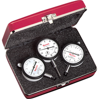 Jeux d'indicateurs &agrave; cadran - S&eacute;rie 253, 0" - 1"/0" - 0,125"/0" - 0,025" Port&eacute;e - Starrett S253Z