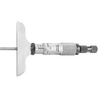 440 Series Depth Micrometer, With Ratchet Stop, 0" - 3" - Starrett 440Z-3RL