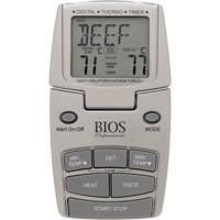 Thermom&egrave;tre &agrave; viande, Contact, Num&eacute;rique, 14-392°F (10-200°C) - BIOS DT100