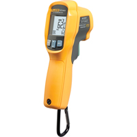 62 Max Infrared Thermometers, -22° - 932° F ( -30° - 500° C ), 10:1, Adjustable Emmissivity - Fluke 62-MAX