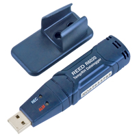 Enregistreur de donn&eacute;es de temp&eacute;rature/humidit&eacute;, -35°C &agrave; 80°C (-31°F &agrave; 176°F) - Reed Instruments R6020