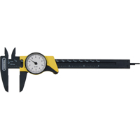 Metric Dial Caliper, 0.001 mm Resolution, 150 mm Range - General Tools 144MM