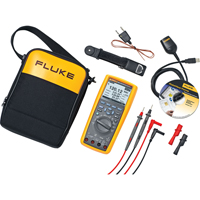 289 FlukeView&reg; Forms True-RMS Data Logging Multimeter Kit, AC/DC Voltage, AC/DC Current - Fluke 289/FVF