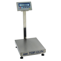 Balances &agrave; plateau &eacute;lectroniques Top Gun, 18" lo x 12" la, Capacit&eacute; de 300 lb - Kilotech K850504