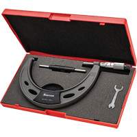 Outside Micrometer, With Ratchet Stop, 5" - 6" - Starrett T444.1XRL-6