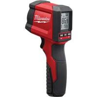 Infrared Temp-Gun Thermometer, -22°- 752° F ( -30° - 400° C ), 10:1, Fixed Emmissivity - Milwaukee 2267-20