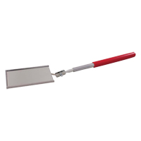 Miroir de rechange, Rectangulaire, 3-1/2" lo x 3-1/2" la, Non t&eacute;lescopique - Gray Tools CF147RM