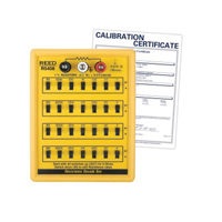 Boîte &agrave; d&eacute;cades de r&eacute;sistance avec certificat de calibration - Reed Instruments R5408-NIST