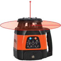 Laser rotatif horizontal et vertical &agrave; nivellement automatique et faisceau rouge, 200' (60 m), 635 N.m - Johnson 40-6534
