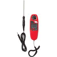 TMA5 Anemometer Thermometer, Not Data Logging, 0.4 - 25 m/sec Air Velocity Range - Amprobe TMA5