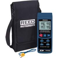 Thermom&egrave;tre thermocouple avec enregistreur de donn&eacute;es - Reed Instruments R2450SD