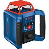 Ensemble laser rotatif horizontal/vertical auto-nivelant Revolve2000, 2000' (609,6 m), 670 N.m - Bosch GRL2000-40HVK