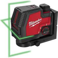 21 Redlithium USB Rechargeable Green Cross Line Laser - Milwaukee 3521-21