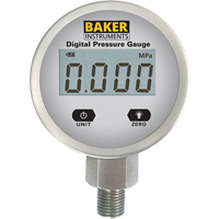 Manom&egrave;tre s&eacute;rie B50000,  2-1/2", 0 - 103.4 kPa/0 - 15 psi/0 - 416 po w.c., Fixation inf&eacute;rieure, Num&eacute;rique - Baker B50015