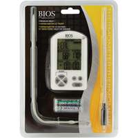 Thermom&egrave;tre &agrave; viande haute de gamme et minuterie, Contact, Num&eacute;rique, -4-122°F ( -20-50°C) - BIOS DT362