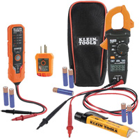 Trousse dessai &eacute;lectrique avec pince-m&egrave;tre - Klein Tools CL120VP