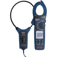 True RMS Clamp Meter Kit, AC/DC Voltage, AC/DC Current - Reed Instruments R5055-KIT