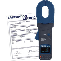 Testeur de r&eacute;sistance de terre &agrave; pince avec certificat de calibration - Reed Instruments R5710-NIST
