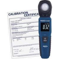 Luxm&egrave;tre Bluetooth Smart Series avec certificat de calibration - Reed Instruments R1630-NIST