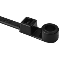 Attache de c&acirc;ble &agrave; vis, Longueur 12-2/5", R&eacute;sistance &agrave; la traction 50 lb, Noir - Hellermann Tyton Canada T50MI0C2