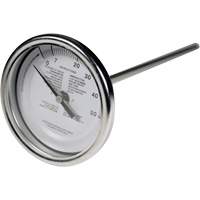 5" Maple Syrup Stem Thermometer, Contact, Analogue - Baker T5112MSSP