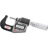 Microm&egrave;tre &eacute;lectronique sans sortie, 0,0" - 1" (0,0 mm - 25,4 mm) gamme de mesure, R&eacute;solution de 0,00005" (0,001 mm) - Starrett 3732.1XFL-1