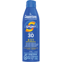 &eacute;cran solaire r&eacute;sistant &agrave; l'eau Sport, FPS 30, A&eacute;rosol - Coppertone 56594022584