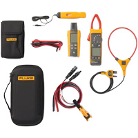 Solar Tools Kit with 393 FC Clamp Meter, Irradiance Meter & TLPV1 Test Leads, DC Voltage, DC Current - Fluke FLK-393-IRR-TLPV1