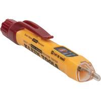 Testeur de tension sans contact &agrave; double plage, 12 V c.a. - 1000 V c.a./70 V c.a. - 1000 V c.a., Alerte Lumi&egrave;re & son - Klein Tools NCVT2P