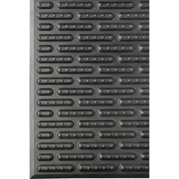 Ergomat&reg; Softline Mats, Bubbled, 2' x 6' x 1/2", Black, Rubber -  