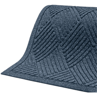 Tapis WaterHog  Max Diamond Fashion, Essuie-pieds/grattoir, 3' x 10' x 3/8", Indigo - M+A Matting 229771310170